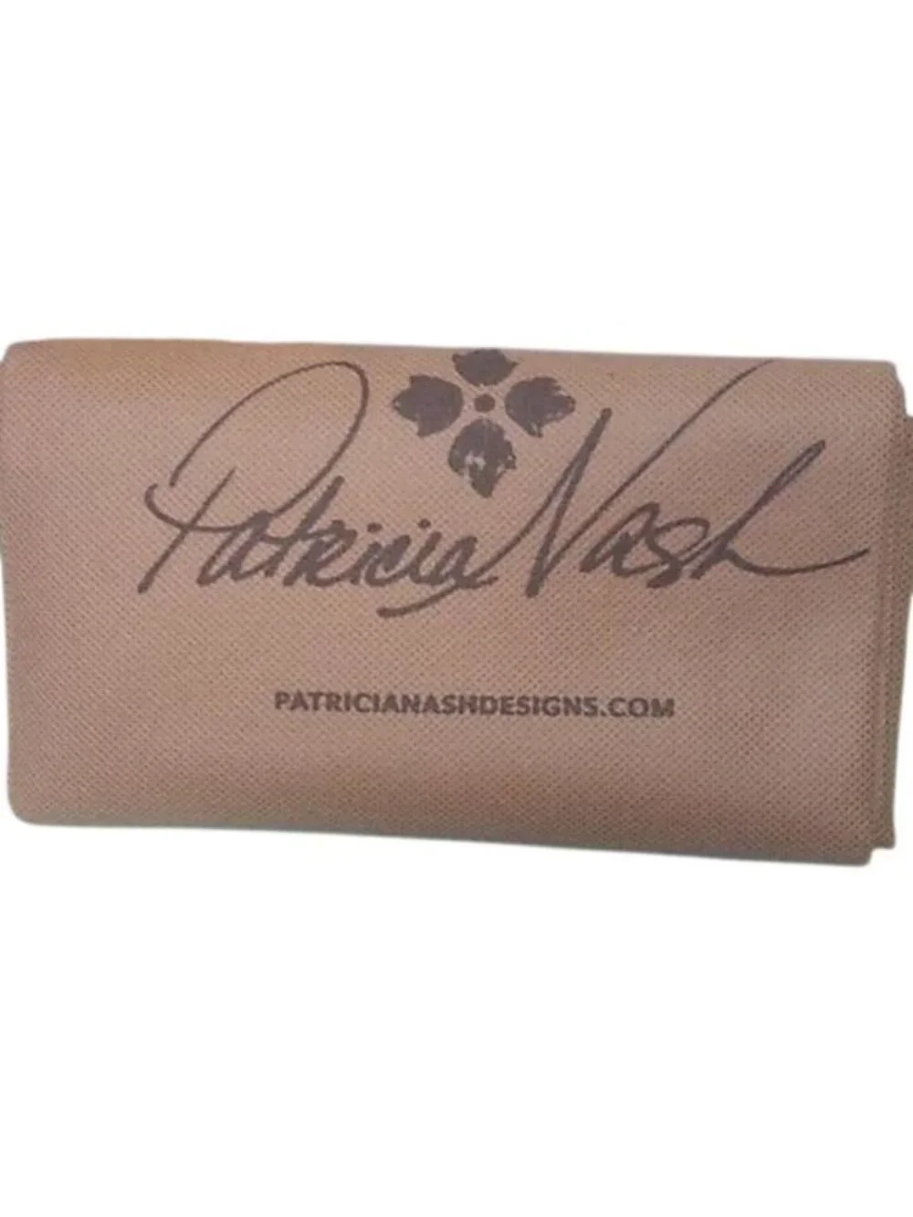 Patricia Nash White Wax Tool Fiora Satchel, Mint